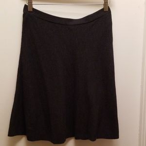 Eileen Fisher Merino Wool Skater Skirt